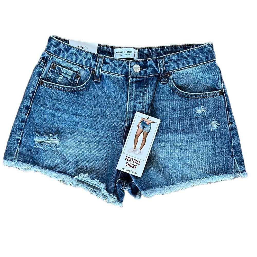 NEW Vanilla Star Festival Jean Shorts